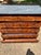 French 19th Century Louis Philippe Flame Mahogany Marble Top Commode For Sale - Image 9 of 12