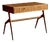 Italian Cherry Wood Lady Writing Desk with Floating Top, 1940s For Sale