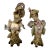 Antique Ernst Wahliss Teplitz Austrian Porcelain Busts – 9.5" Male & Female Pair For Sale