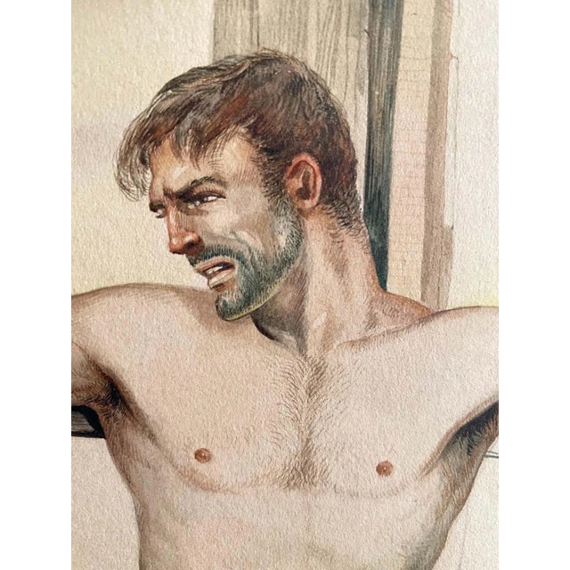 Paint John Lear Watercolor "Aftermath" For Sale - Image 7 of 13