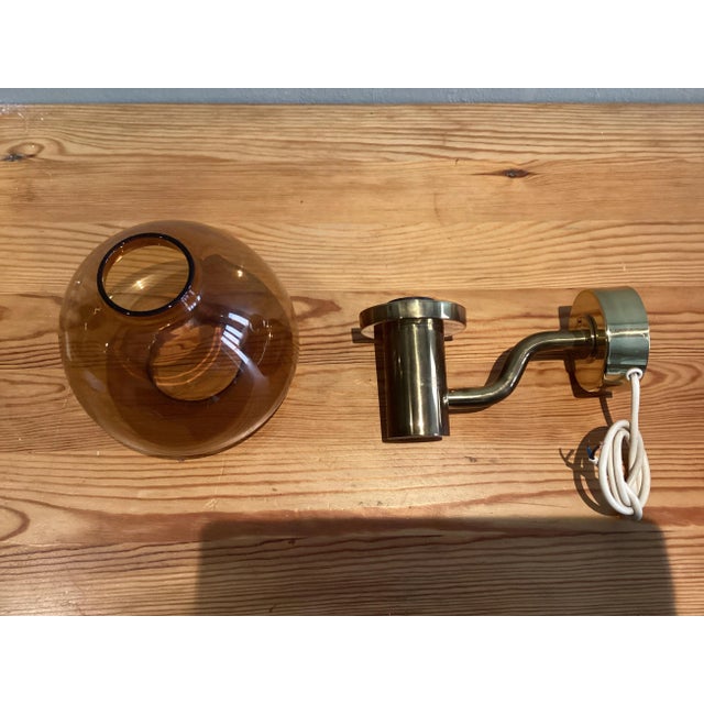 Metal Wall Light by Hans-Agne Jakobsson for Svera For Sale - Image 7 of 8