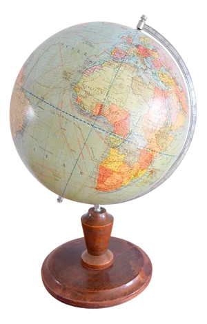 Vintage German Globe from Dietrich Reimers, 1938