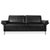 Model 3300 3-Seater Sofa in Black Leather from Rolf Benz For Sale - Image 11 of 11