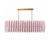 Early 21st Century Mid-Century Style Ceiling Lamp in Brass and Pink Murano Scova Glass, Italy, 2010s For Sale - Image 5 of 5