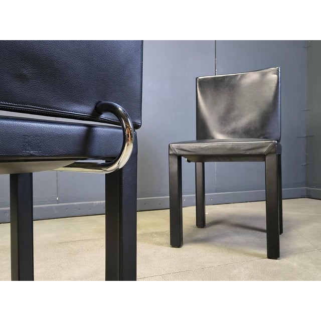 Arcadia Dining Chairs attributed to Paolo Piva for B&B Italia, 1980, Set of 6 For Sale - Image 3 of 18