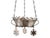 19th Century Vintage Silver Judaica Ner Tamid Perpetual Lamp Holder For Sale - Image 5 of 7