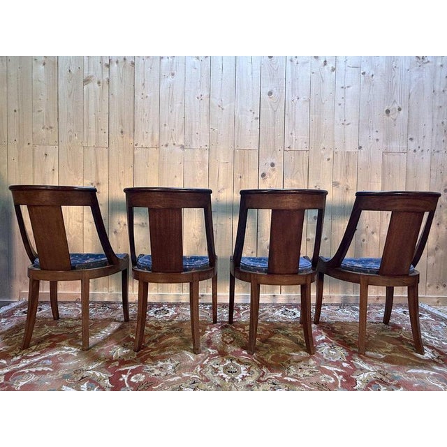 Period: 20th century Style: Consulat, Empire Condition: Needs to be restored Material: Mahogany Length: 49Width: 40Height:...