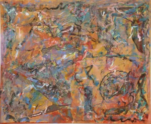 1980s Kim Hardiman, Rhythm & Form Painting