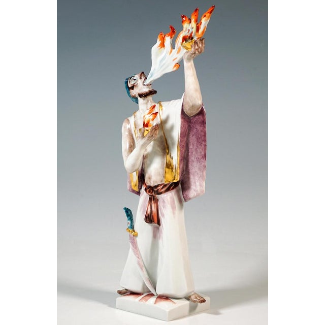 Circus Figurine by Peter Strang for Meissen, 1997 For Sale - Image 4 of 6