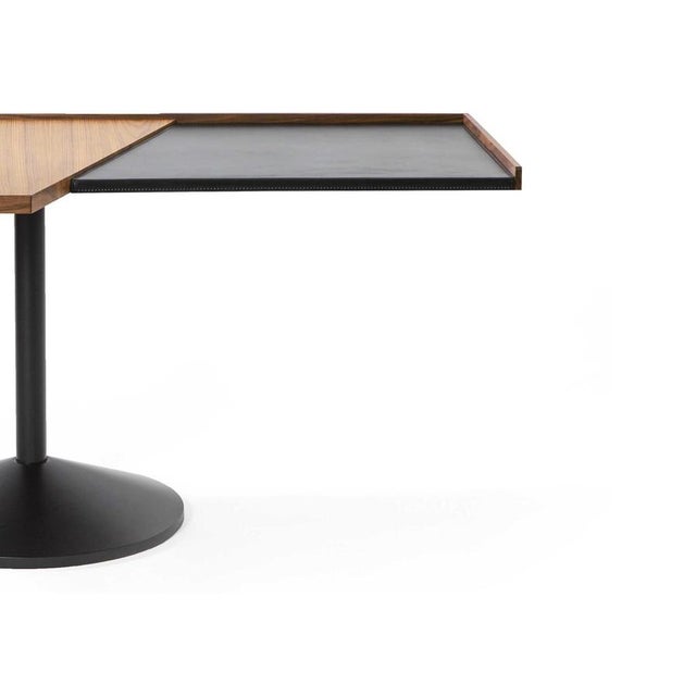 Gold Stadera Desk Table by Franco Albini for Cassina For Sale - Image 8 of 10