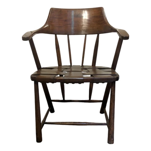 1950s Likely Wharton Esherik Captain's Chair For Sale