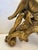 Bronze Antique Bronze Figural Andirons -a Pair For Sale - Image 8 of 16