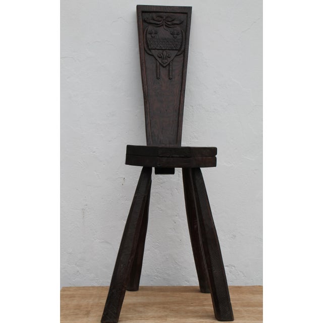 Spinning Stools in Oak, Set of 2 For Sale - Image 3 of 18