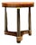 Vintage Richel Muebles Neoclassical Burl Side Table For Sale