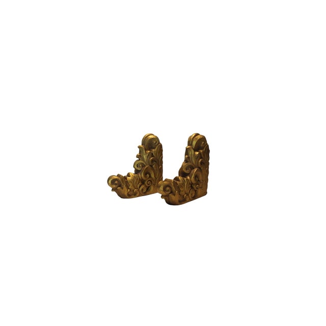 These gorgeous Silvestri decorative bookends are made of plaster and are heavy enough to hold up large hard-bound ancient...