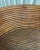 Vintage Crespi Style Split Reed Rattan Tray Table For Sale - Image 10 of 12