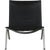 Pk22 Chair in Black Leather by Poul Kjærholm for Kold Christensen, 1970s For Sale