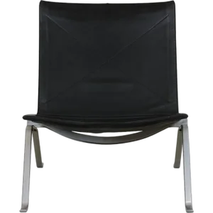 Pk22 Chair in Black Leather by Poul Kjærholm for Kold Christensen, 1970s