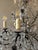 1950s Italian Mid-Century Florentine Crystal Chandelier For Sale - Image 4 of 5