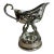 Vintage Wm a Rogers Silverplate Gravy Boat Warmer With Stand #1083 Catering Chafing Dish For Sale