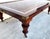 MCM Vintage Wood Inlay Extendable Coffee Table Rolling For Sale - Image 10 of 17