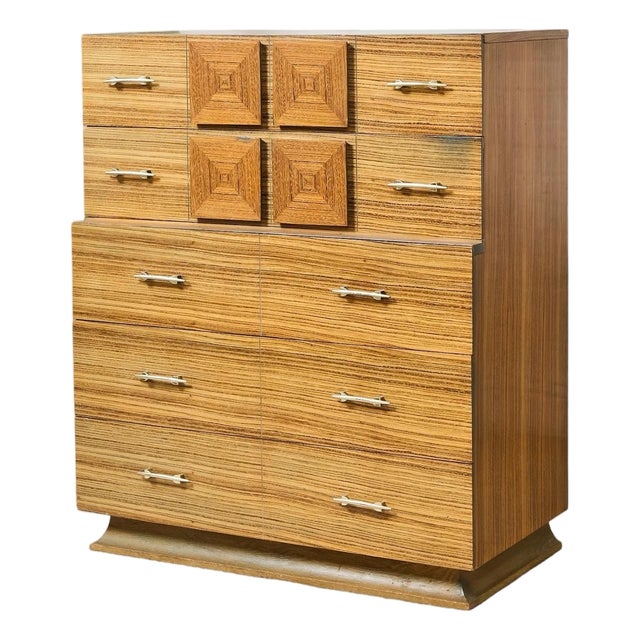 1960s Tiki Style High Boy For Sale