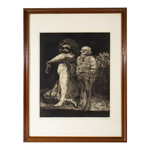 “Two” Etching by James Kearns