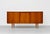 Mid-Century Modern Long Mid Century Modern Teak Credenza | Danish Sliding Door Sideboard, C. 1960's For Sale - Image 3 of 13