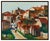 Message us to inquire about custom framing options! (Included for free with every purchase) The artwork here, "Maison de...