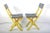 Set of Mid-Century Folding Chairs For Sale - Image 4 of 11