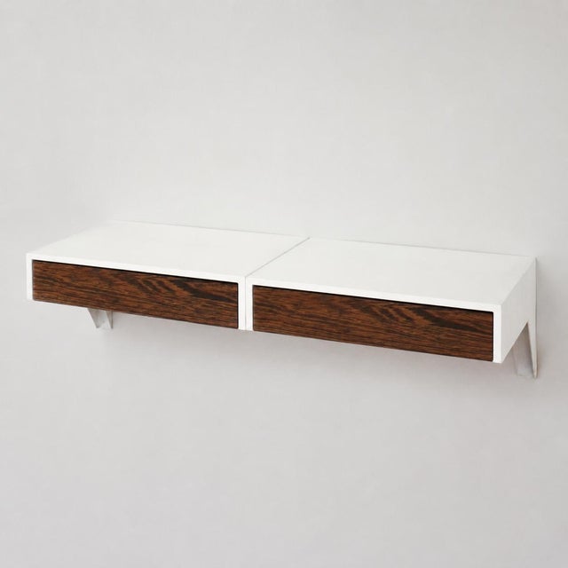 DD01 Bergeijk Wall System Nightstands by Martin Visser for Spectrum, 1960s, Set of 2 For Sale - Image 6 of 10