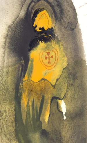 1968 Salvador Dalí Biblia Sacra "Quis Ascendet in Mentem Domini" (Who Will Go Up the Mountain of the Lord)