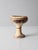 his vintage Mexican folk art goblet features a flared, footed base and wide bowl-shaped body with a slightly flared rim,...