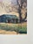 Paul Lauritz Original Watercolor - Rural Landscape With Bare Trees, Early-Mid 20th Century For Sale - Image 10 of 10