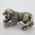 Vintage Italian Handmade Genuine Silver Lion Cub Figurine, 1970s For Sale - Image 3 of 14