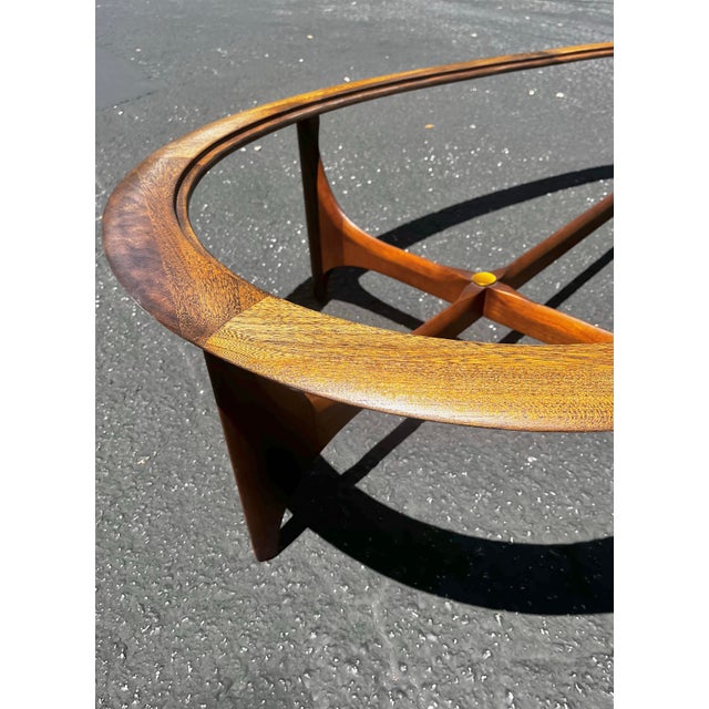 Mid Century Modern Boomerang Coffee Table Frame | Silhouette Series by Lane Furniture For Sale - Image 10 of 12