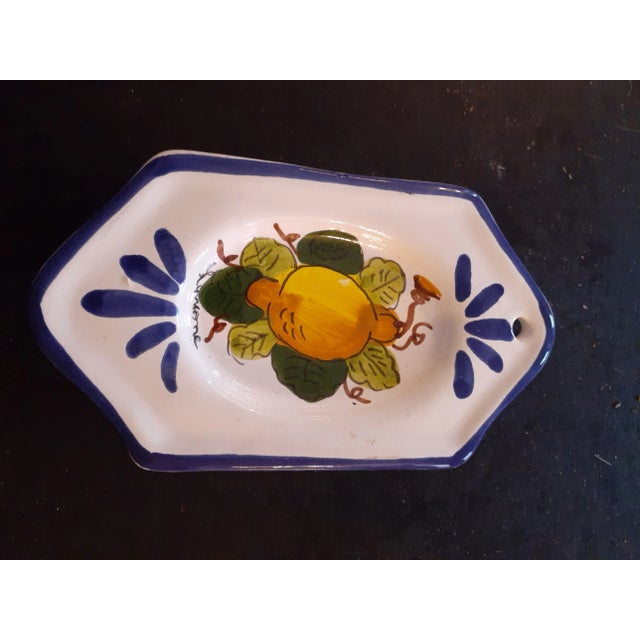 This is a GORGEOUS Ceramiche Italy 5" Trinket Holder. Procured at auction TRINKETS
