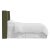 Spritely Home Jordan King Wingback Headboard in Zuma Laurel For Sale - Image 4 of 5