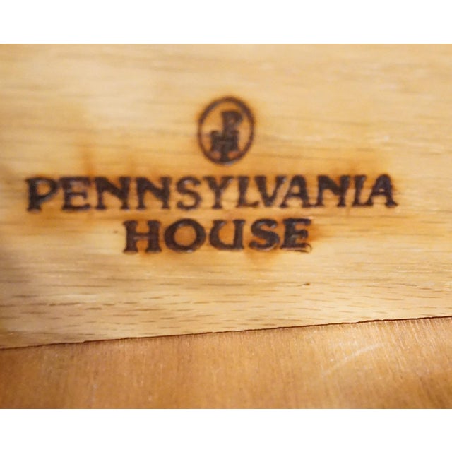 Pennsylvania House Solid Cherry Traditional Style 35" Chest on Chest For Sale - Image 10 of 14