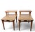 Wood Pr. Mid Century Step End Tables With Marquetry For Sale - Image 7 of 9