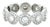Tiffany & Co., 2.00 Carats Round Brilliant Cut Diamond Circlet Eternity Band, Size 7 For Sale