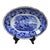 Antique Adams English Blue and White Cattle Scenery Platter For Sale
