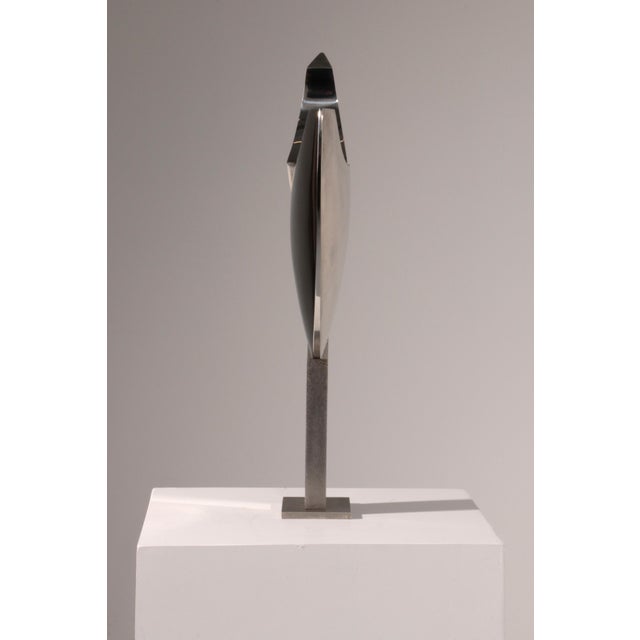Børge Jørgensen, Sculpture, Made of Polished Steel, 1984, 1/1 For Sale - Image 4 of 13