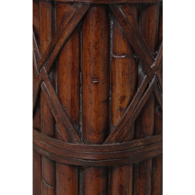 Thomasville Ernest Hemmingway Kilimanjaro Queen Size Bamboo Bed For Sale - Image 14 of 18