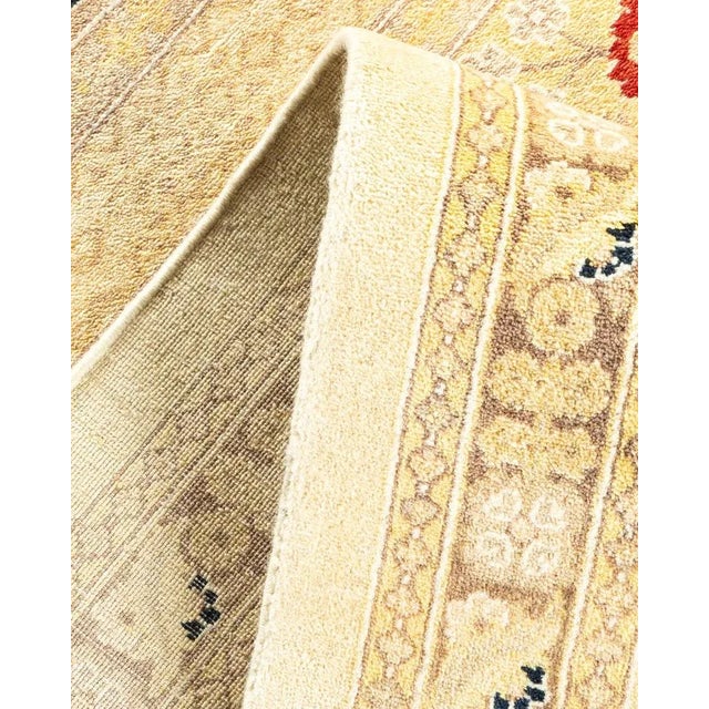 Mogul, One-of-a-Kind Hand-Knotted Area Rug in Ivory, 8' 2" x 10' 4" For Sale In New York - Image 6 of 8