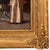 Francesco Vinea Antique Italian Oil on Panel Painting Costume Genre Dog & Beauty Franceso Vinea, 1873 For Sale - Image 9 of 12