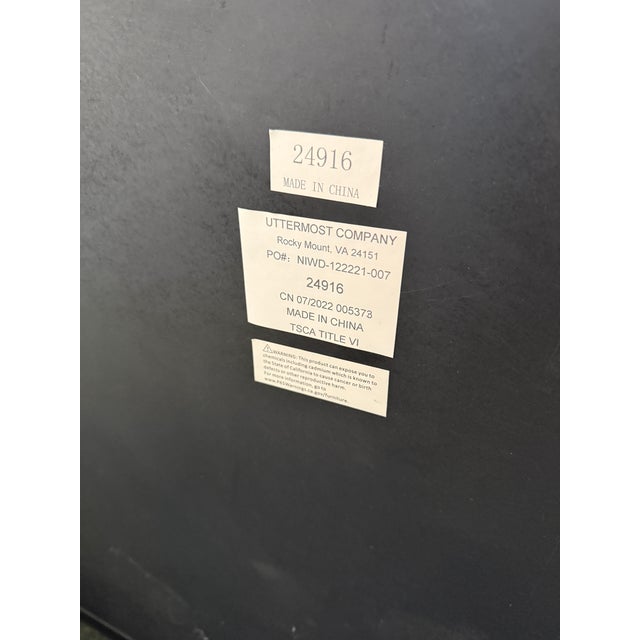 2020s Uttermost Aiken Cabinet For Sale - Image 5 of 12