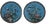 Meiji Japanese Cloisonne Plates, 1868, Set of 2 For Sale