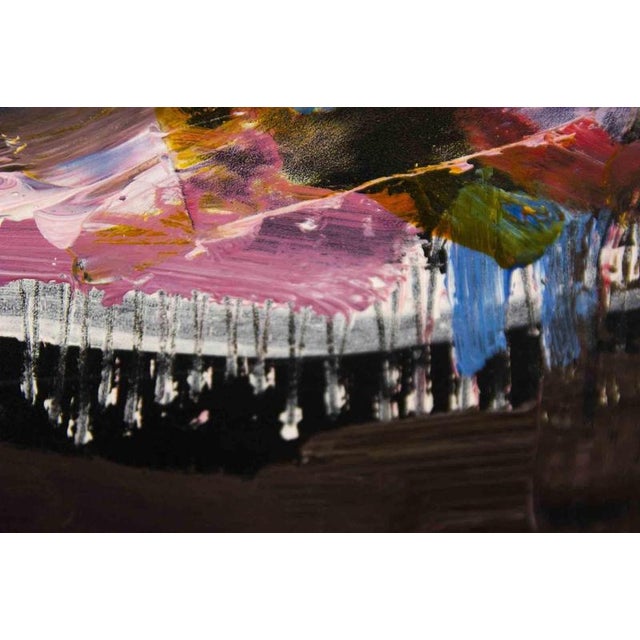 Contemporary Massimo Greco, Abstract Composition, 2020, Acrylic on Wood For Sale - Image 3 of 4