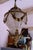 Glass Gilt Bronze and Glass Pendant Light, 1930s For Sale - Image 7 of 7
